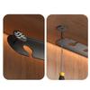 Single-row Design Wine Glass Holder 2/3/4 Slots Wine Glass Storage Shelf  Kitchen Use