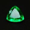 Green Emerald Trillion Cut Natural 8.45 Carat CERTIFIED Loose Gemstone