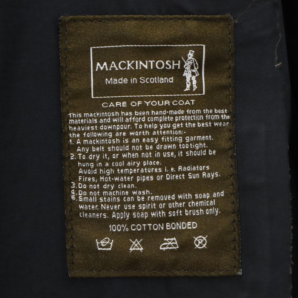 Mackintosh Made In Scotland Stainless Collar Coat 38 Brown Men's Used