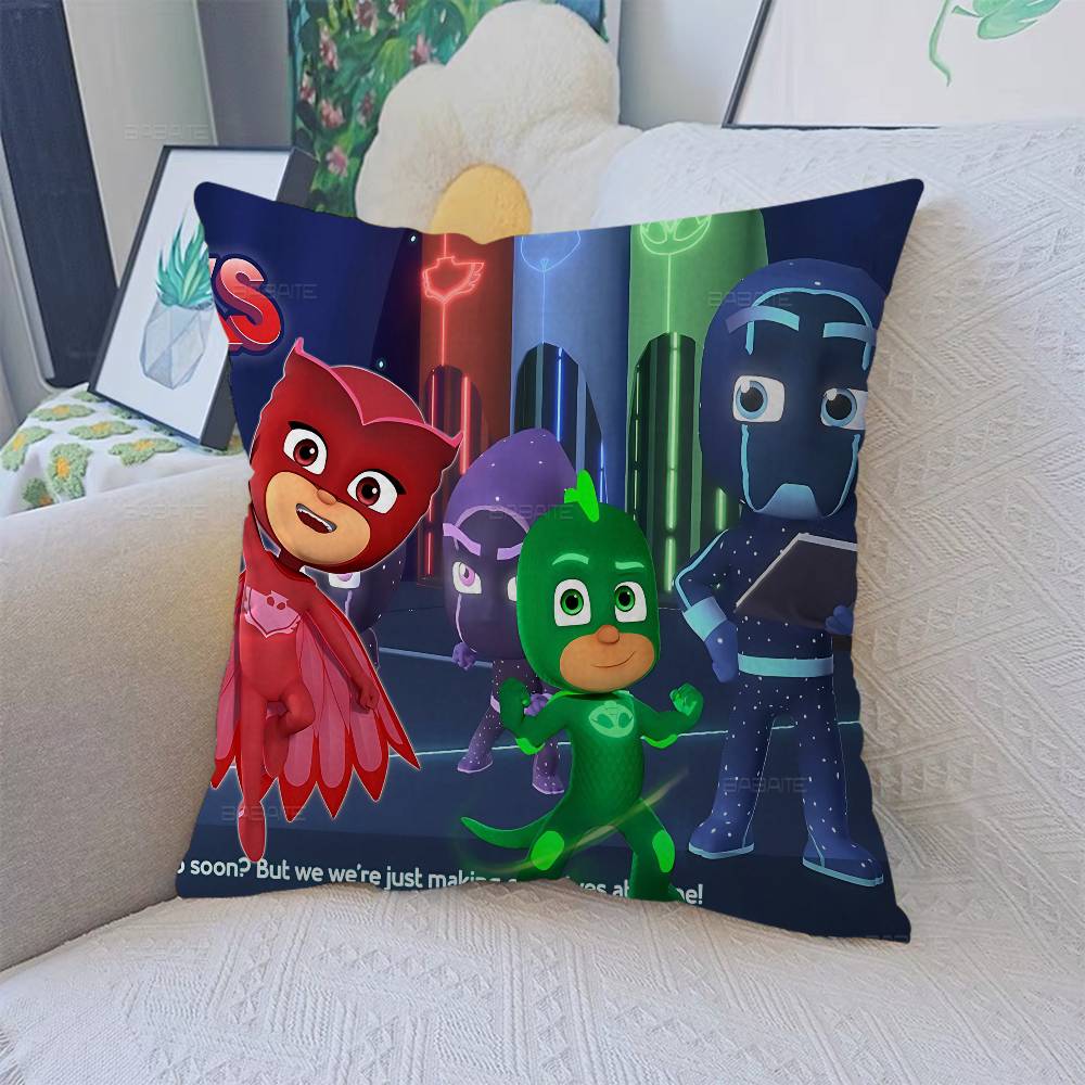 PJ Cartoon M-Masks Pillow Cover Sofa Cushion Cover Home Room Decoration Children Gift