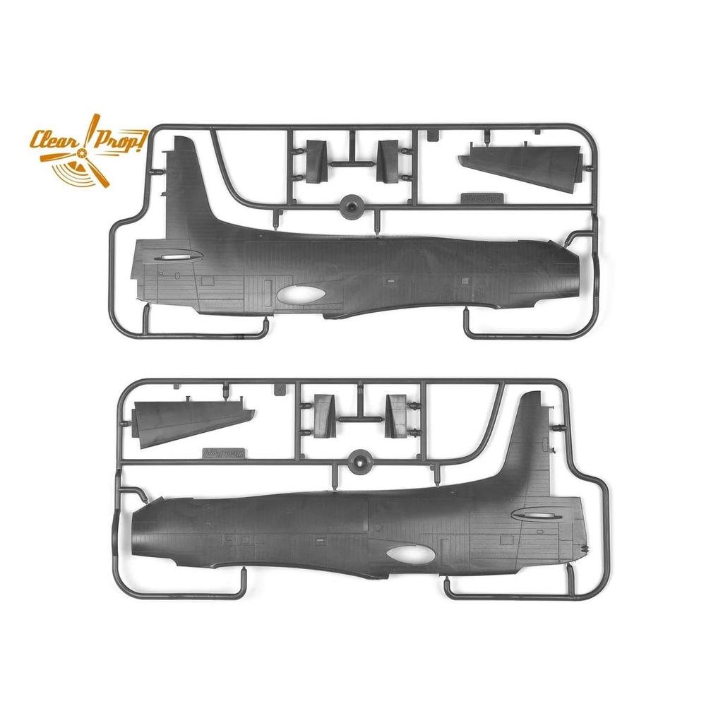 Clear Prop! 1/48 US Navy A2D-1 Skyshark Plastic Model Kit CPU4801