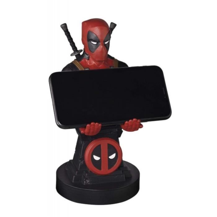 Figurine deadpool - support &amp; chargeur pour manette et smartphone - exquisite gaming