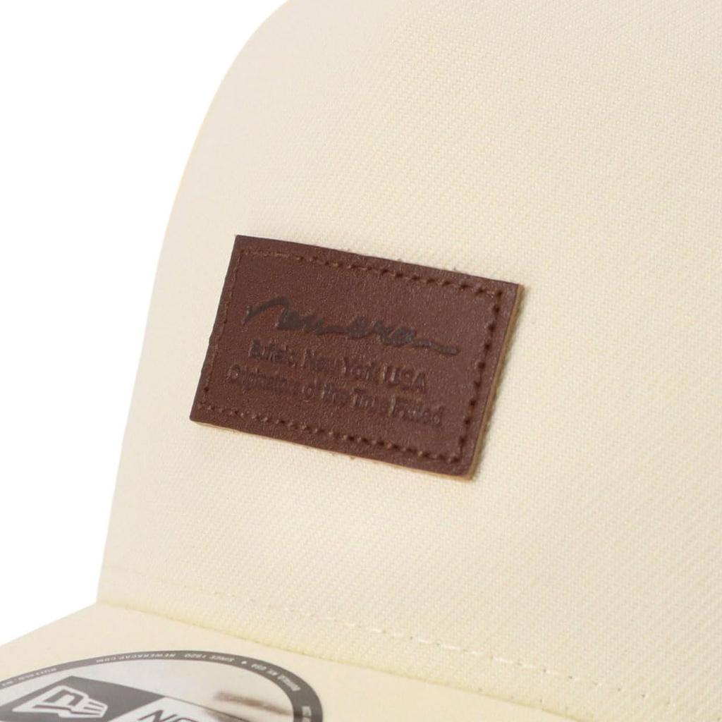 New Era Kappe mit Leder Einheitsgröße 940AF LEDERPATCH CHR 14667887 NER37C1478 Patch, Chrom,