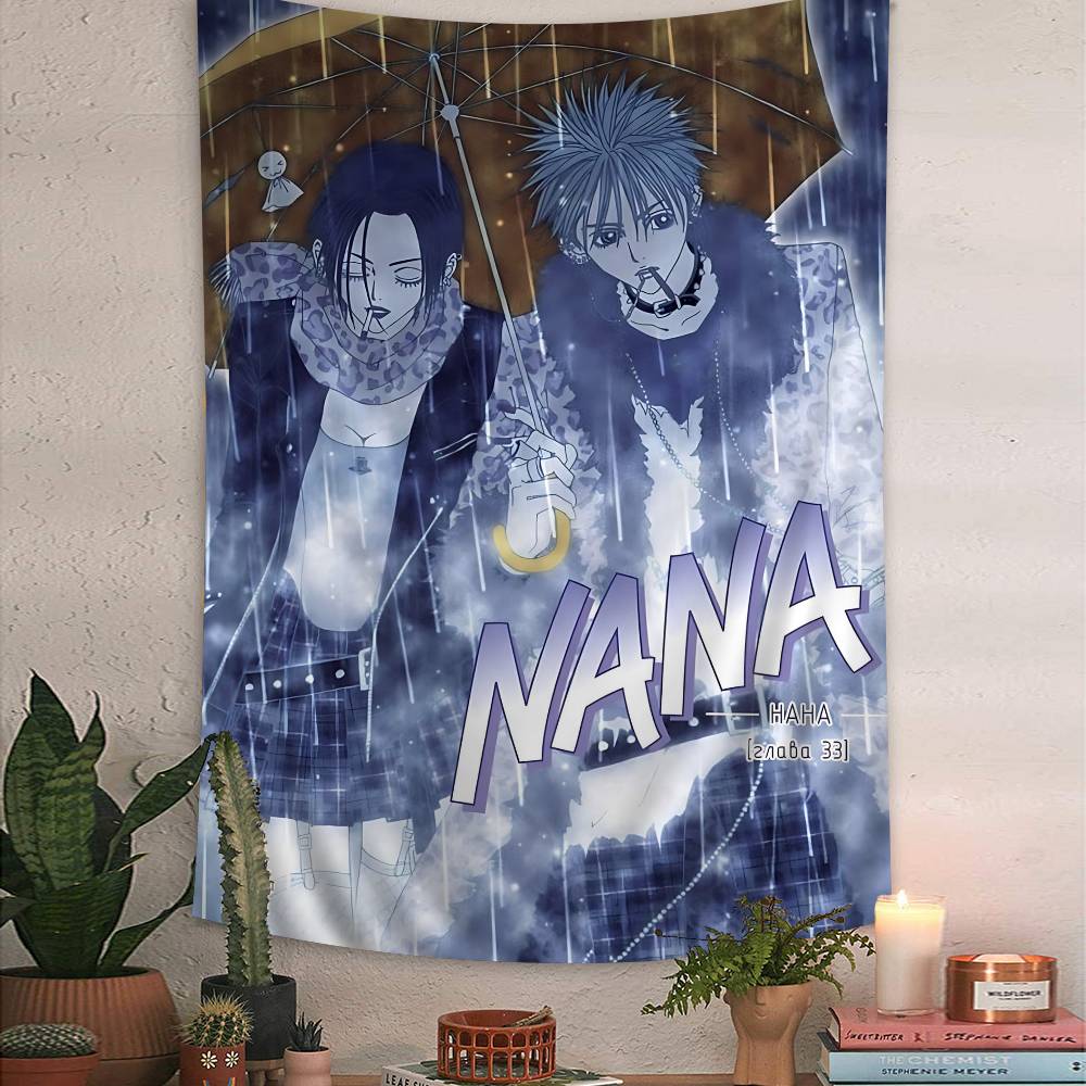 Anime NANA Colorful Tapestry Wall Hanging Bohemian Wall Tapestries Mandala Wall Art Decor