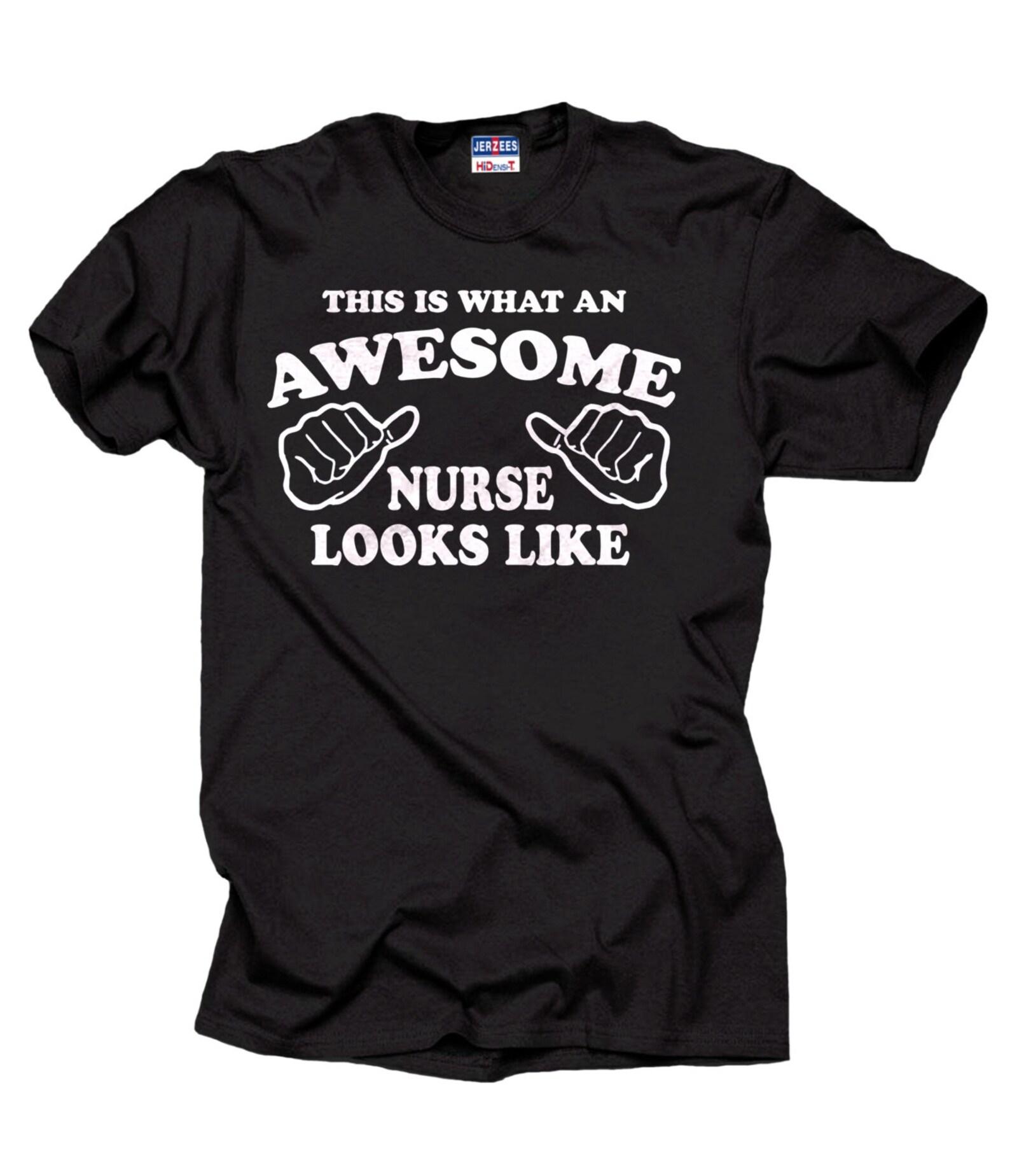 Awesome Nurse T-Shirt: Unisex Ultra Cotton Tee 4XL