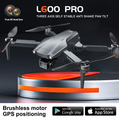 L600 PRO GPS dron 4K Professional 3-osý PTZ HD Duální kamera Vyhýbání se překážkám Bezkomutátorový motor 5G WIFI RC kvadrokoptéry