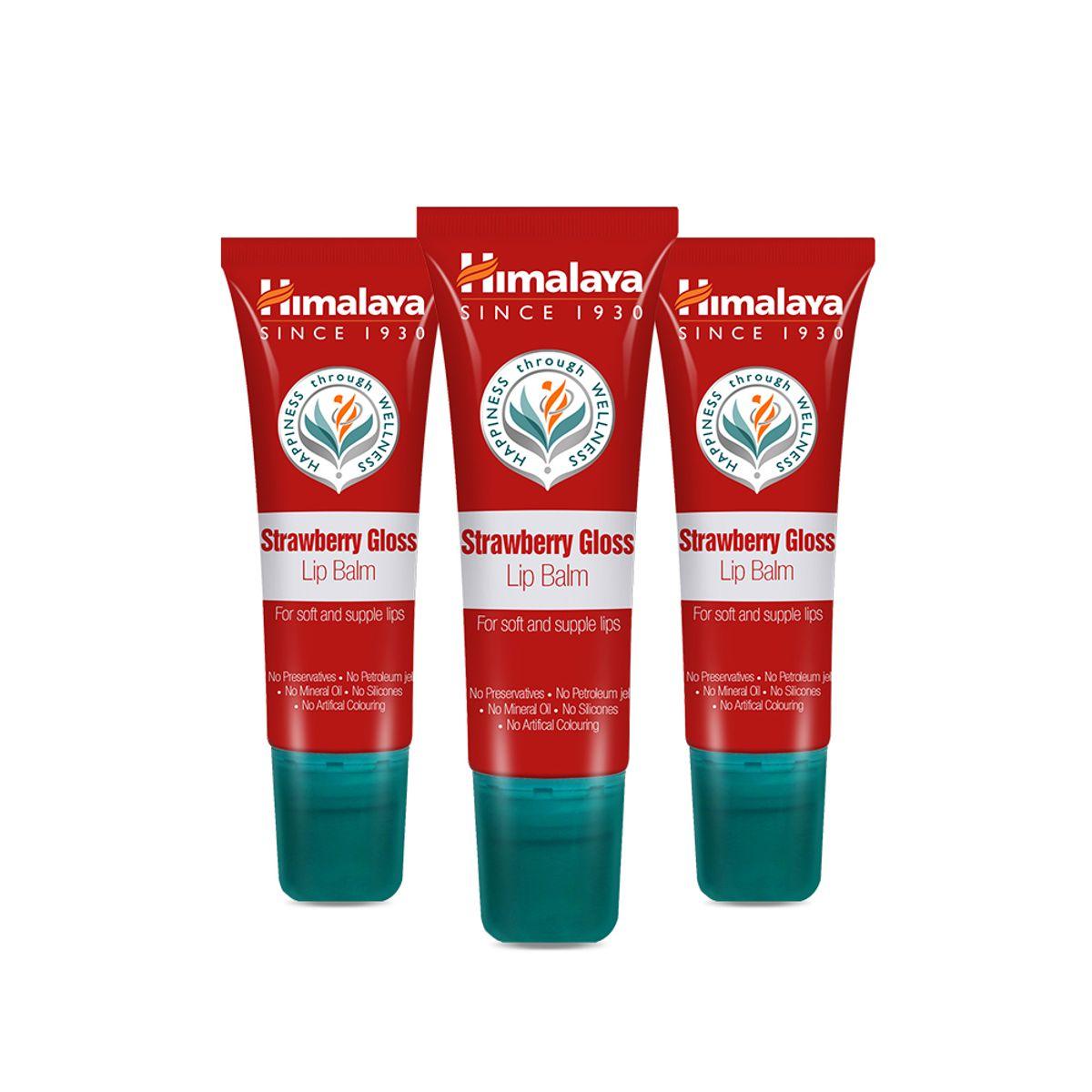 Strawberry Lip Balm 10g x 3 (Tube type)