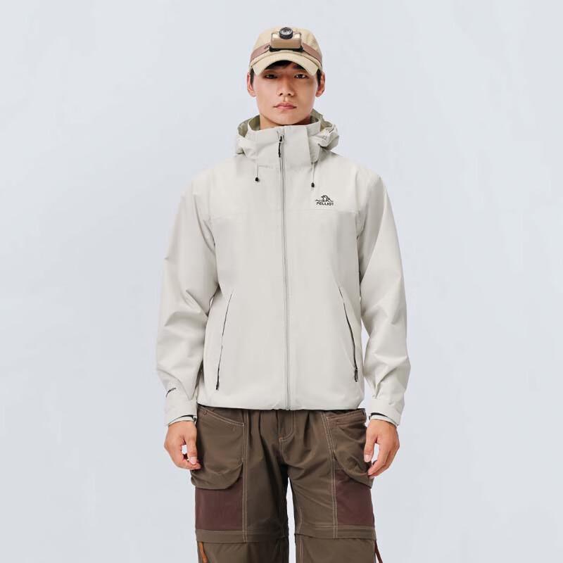 PELLIOT Men's Outdoor Windproof Hiking Jacket