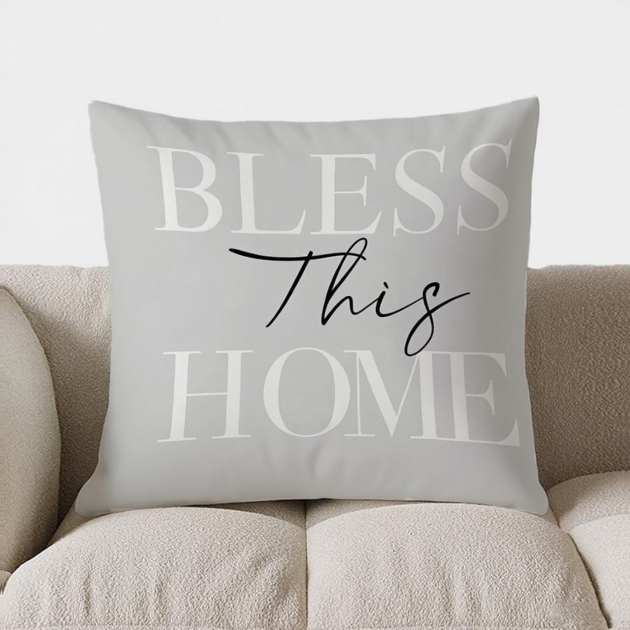 Home Decor Floral Greenery Eucalyptus Pillow For Home Pattern Cushion Cover Suitable For Sofa Bedroom Car Pillow Cover