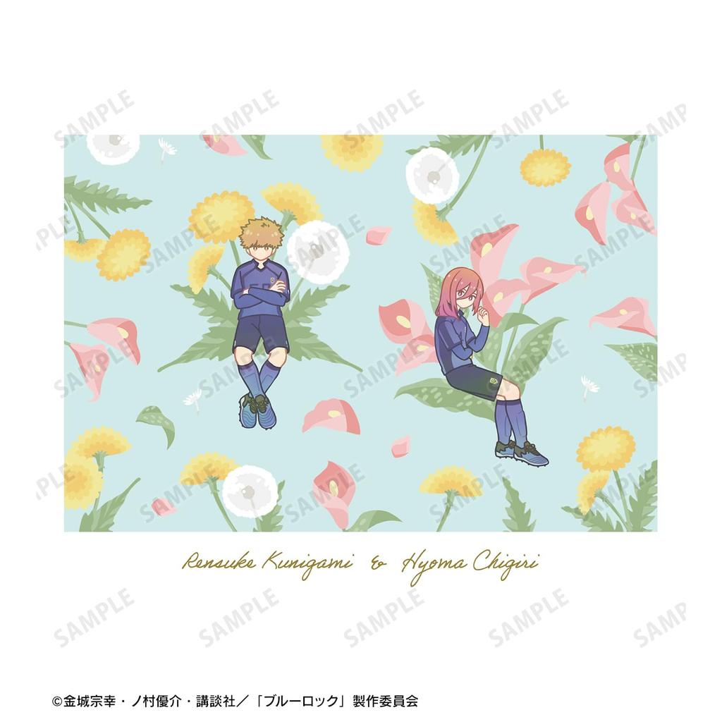 TV Anime "Blue Lock" Kunigami Rensuke & Chigiri Hyouma Botania Hoodie Men's XXL Size