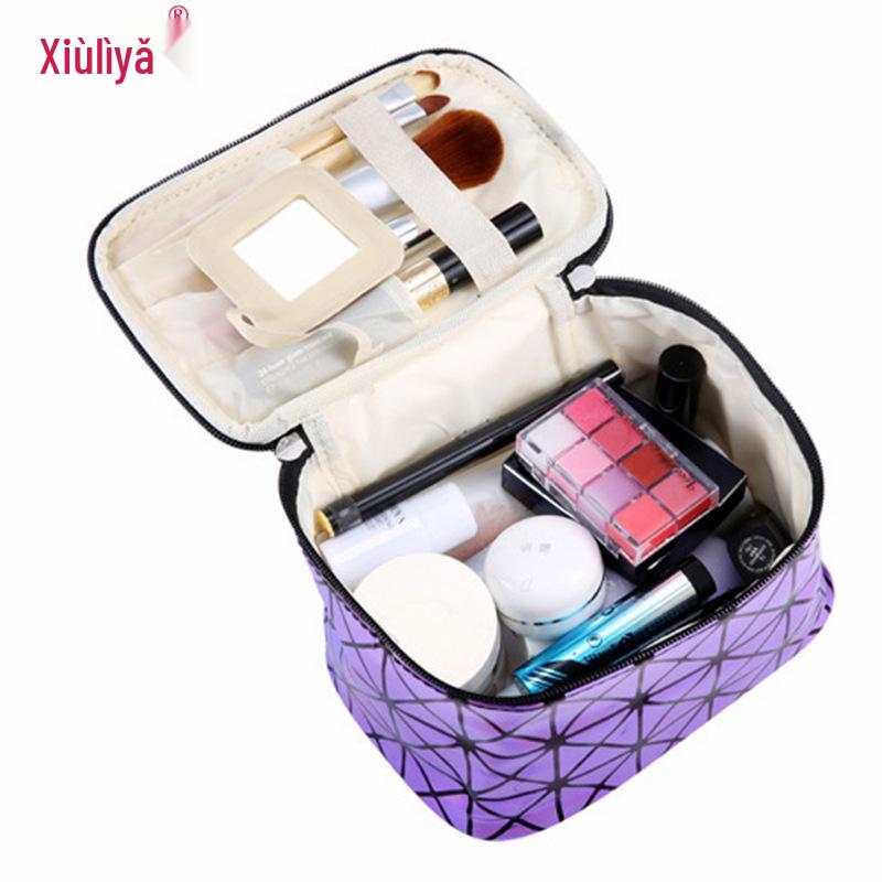 Korean Women's Waterproof 3D Laser Makeup & Toiletry Handbag