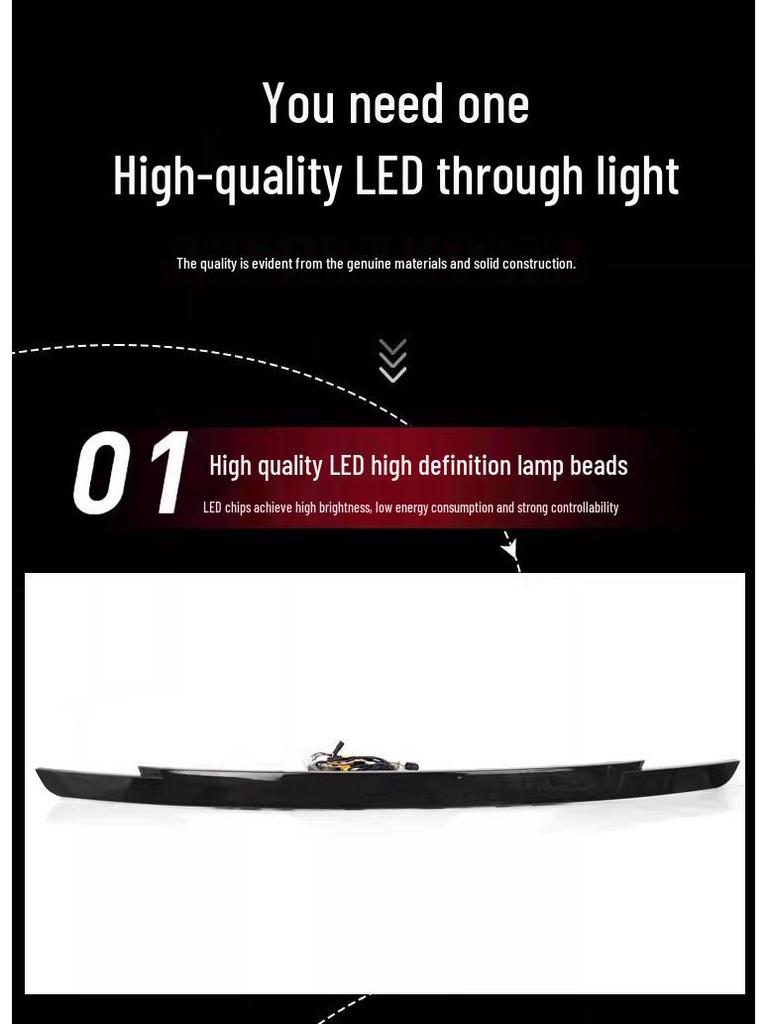 9th Gen Toyota Camry (23-25) LED Thru-Type Taillights: Brake & Trunk Light Mod
