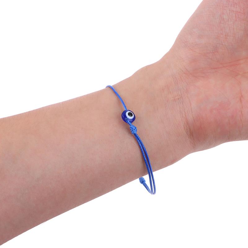 1 Paar   Retro Farbe Seil Teufelsauge Handseil Handgewebte Armbänder Paar Freunde Armband
