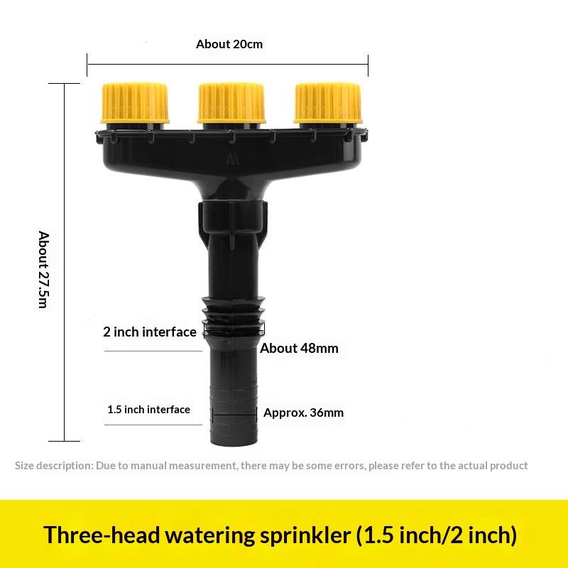 1Pcs Home Garden Lawn Water Sprinklers Agriculture Atomizer Nozzles Farm Vegetables Irrigation Spray Adjustable Nozzle Tool