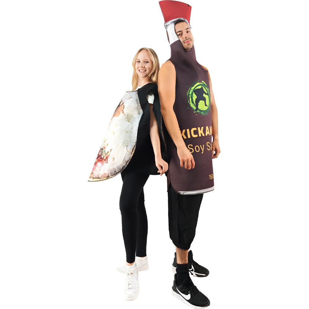 And Sushi Soy Sauce Combination Set Halloween Party And Costumes Performance