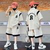 Boys' summer outfit set 2026 new children's outfit mid size cool and handsome summer sports thin style boys' summer fashion trend