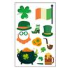 Day Patricks St Waterproof Sweatproof Tattoo Sticker Clover Body Decorate Kids