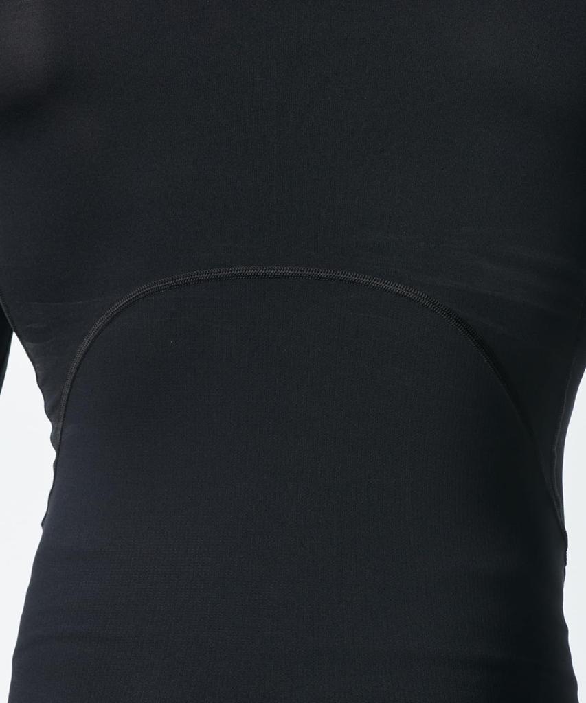 UA HG ARMOUR LS NOVELTY Black SM [Under Armour]