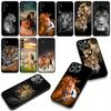 for Motorola Moto G54 G05 G24 G45 G55 G75 G85 G15 G57 G86 Power Edge 50 30 Fusion neo Pro Case Tiger Lion Art Leopard Horse