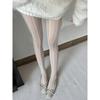 Ultra-Thin Black Polka Dot Stockings for Women - Snag-Resistant, Highly Transparent, Spring/Summer Style, Bare Leg Feel.