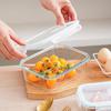 Zhipoya Rechteckiges Glas-Lebensmittelaufbewahrungsbehälter-Set