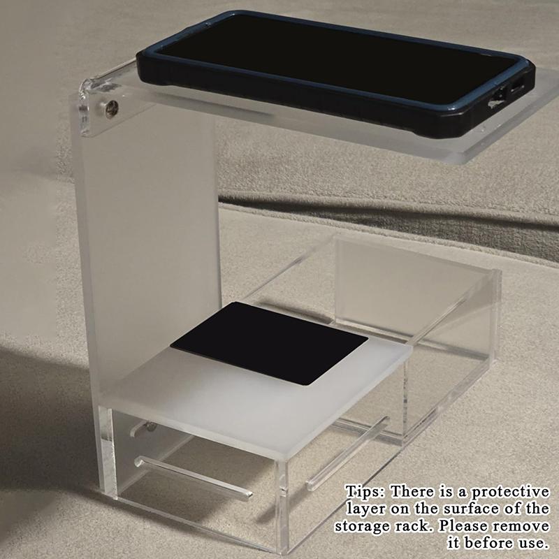 Acrylic Mtg Card Scanner Stand Trading Card Game Scanning Aid Mobile Phone Holder Party Supplies Card Storage Box