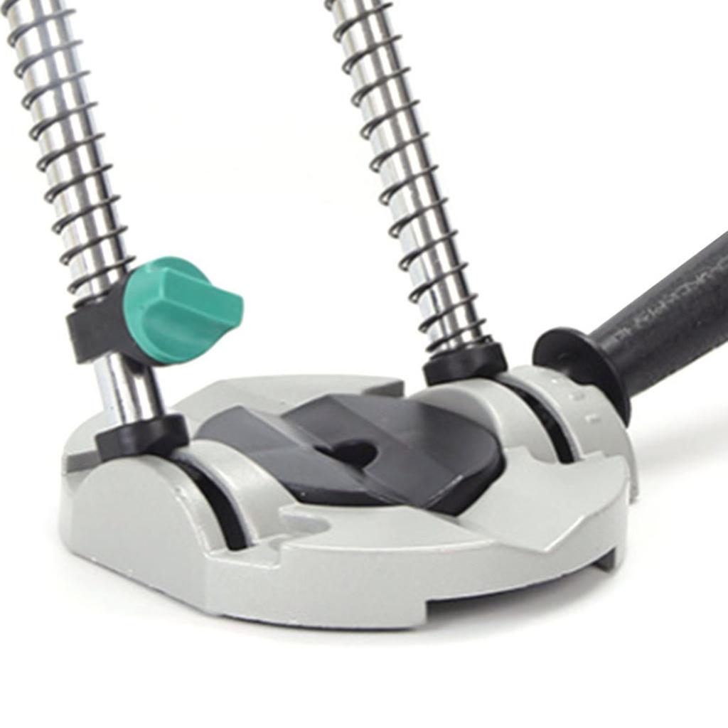 Drill Guide Electric Drill Press Stand 45 Degrees Adjustable Mobile Swivel Working Tool