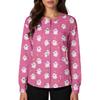 Women's Casual Fashion Single Breasted  Halloween Graphic Printed Nurses Tops