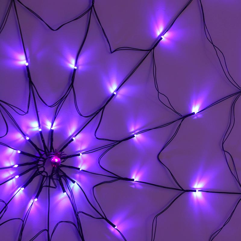 Waterproof Halloween String Lights: Ghost, Spider Web & Fairy Lights for Outdoor Decoration