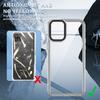 For Samsung Galaxy A12/M12 Case PC+TPU Anti-drop Phone Cover HD Clear