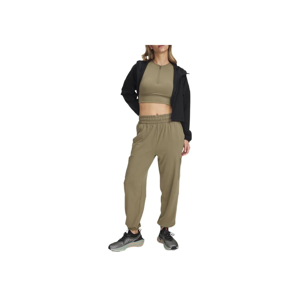 Under Armour Meridian Soft Series Skin-Friendly Breathable Comfortable Soft Casual Pants Women pants Quartz-Gray 1382524-251