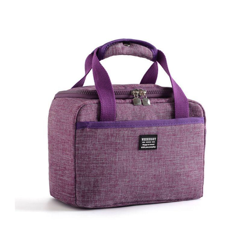 Wasserdichte Lunchtasche mit hoher Kapazität für frische und warme Mahlzeiten, perfekt für Schule oder Arbeit