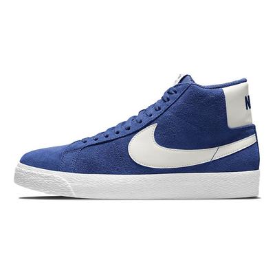 Zoom Blazer Mid SB Βαθύ Βασιλικό Μπλε Unisex Αθλητικά Παπούτσια Λευκό Πανί 864349-403