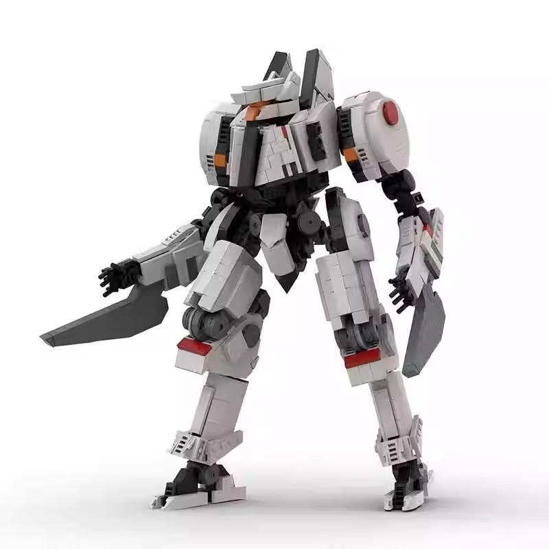 Bricklink MOC Pacifics Mecha Movie Technical Robot Sets Action Figures Mechanical Warrior Creative Building Blocks Kid Toys Gift