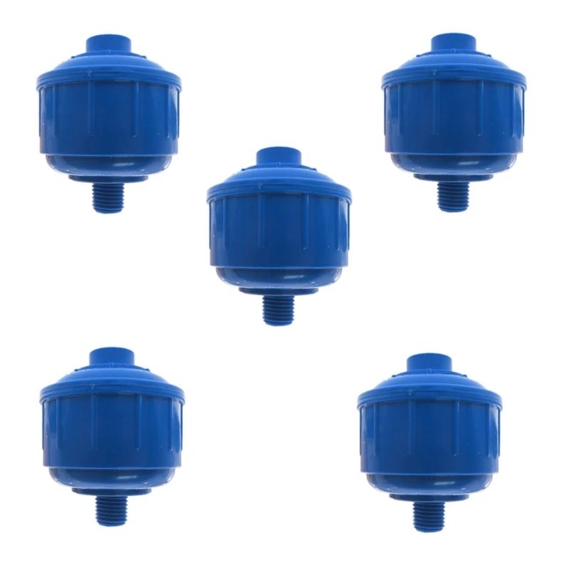

Pack of 5 High Performances Air Filters 1/4inch Threads to Eliminate Water from Sprays Painting Equipment and Tool 1