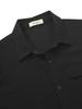 NORDISK Seersucker Short Sleeve Shirt - M_Black