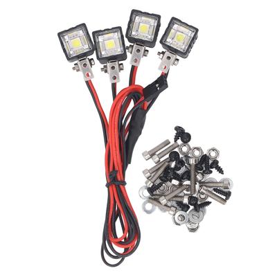 Reflektor przedni do samochodu RC Axial SCX10 90046 Redcat Białe światło LED o wysokiej jasności