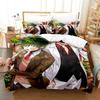 My Hero Academia Bettwäsche-Set Bettbezug Laken Bedrucktes Bett-Set Kissenbezug Bett Voll Queen King Size Bettdecke Schlafzimmer