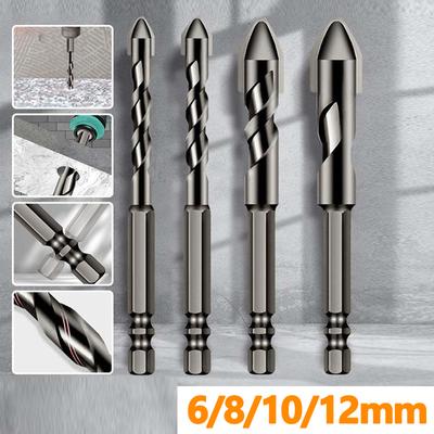 Special Crooked Tip Eccentric Drill Bit Set Drills Concrete Masonry Metal Glass