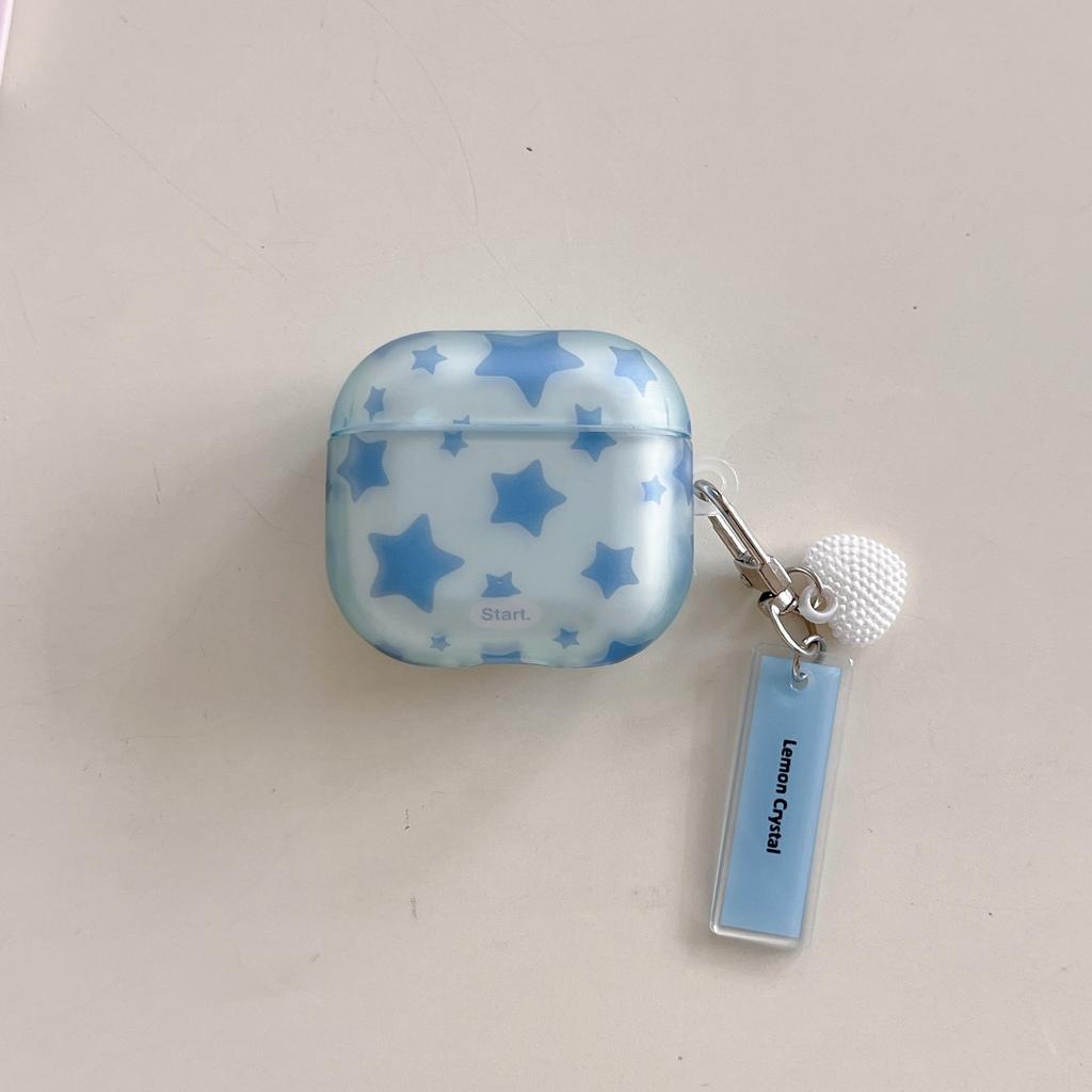 Hanfeng Niche Star Pendant for AirPods 1 /1 Protective Case Pro1 Wireless Bluetooth 1/1 Generation Earphone Case