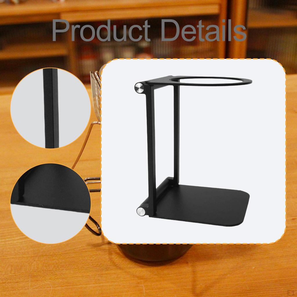 Stojak na Drip do Kawy Uchwyt do Parzenia Ręcznego Akcesorium ze Stopu Aluminium Maszyna do