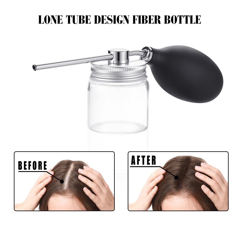 Talcum Hair Salon Powder Spray Bottle Talc Fiber Fiber Spray Applicator Barber