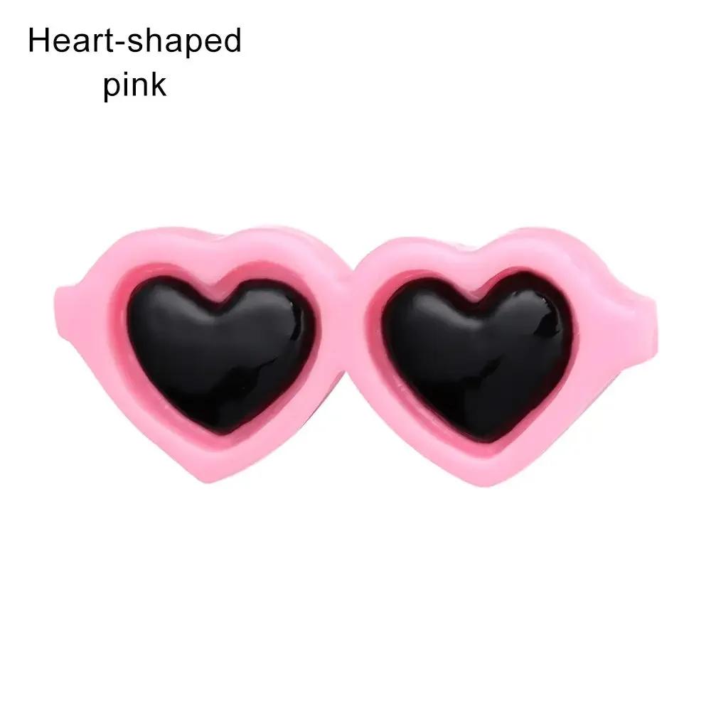 Pet Small Dog Cat Hair Clips Heart Sunglasses Shape Hairpins Lovely Puppy Bows Barrette Pet Supplies Grooming Hair Accessories