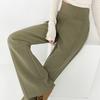 Sweatpants for For Women In Spring and Autumnal American Elastic High Waist Casual Sweatpants Sports Running Floor Micro-flare Trousers