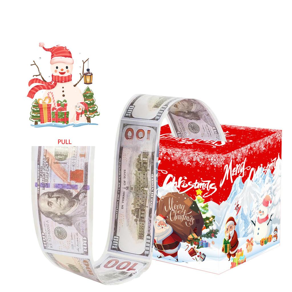 Christmas Celebration Red Snowflake Paper Gift Box For Party Decor And Gifting