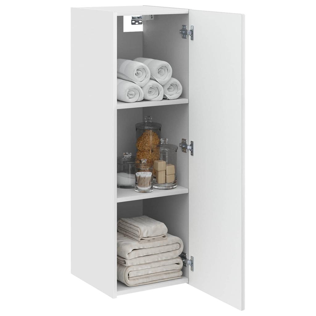 Wall Mounted Bathroom Cabinet Glossy White