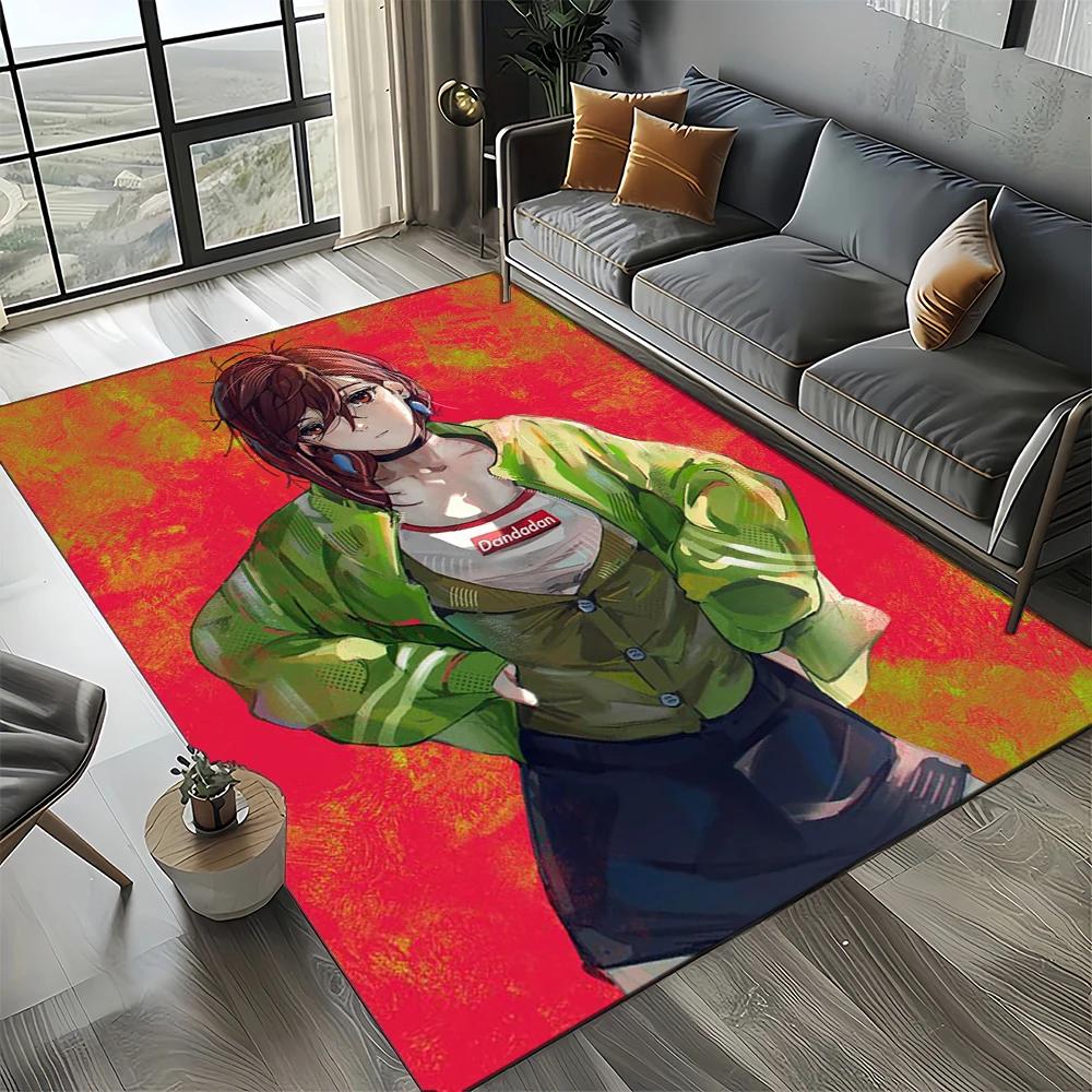 2025 New Style DAN DA DAN Anime Cartoon Carpet Rug for Living Room Bedroom Home Sofa Decoration,Kid Play Non-slip Floor Mat Gift