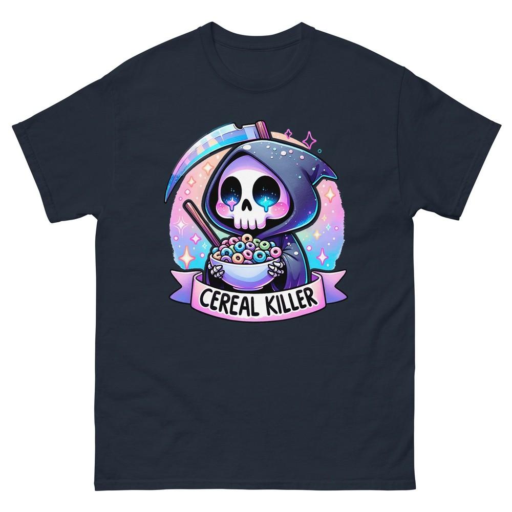 Cereal Killer Завтрак Хлопья Череп Скелет Футболка 3XL