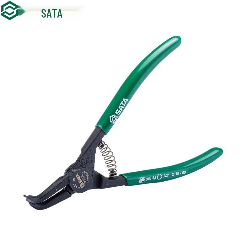 SATA G-Series German Bent-Nose Internal Circlip Pliers