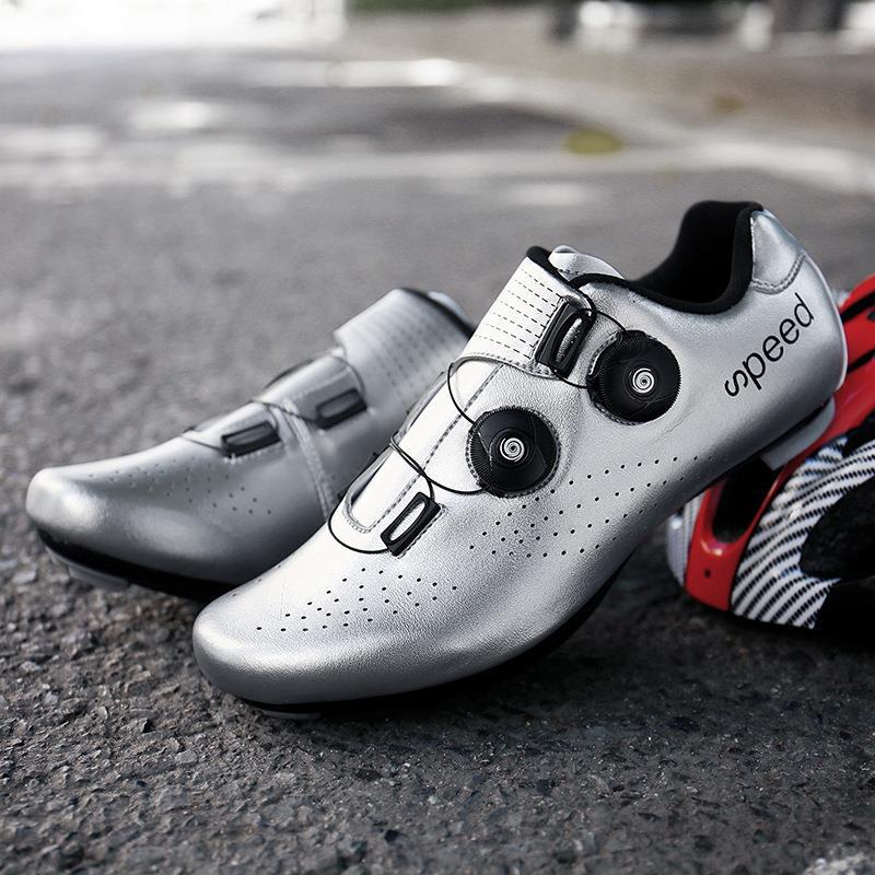New cycling shoes with locks Spring and summer lock shoes Men's and women's road bicycle power shoes Mountain bike sports shoes